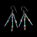 Egyptian Bead Earrings // Beads c. 1570-535 BC
