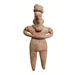 Large Colima Female Figure // West Mexico, c. 100 BC - AD 250