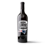 Patriots XXXVI Champions Etched Wine