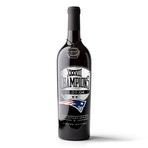 Patriots XXXVIII Champions Etched Wine