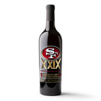 49ers 1994 Championship Season Etched Wine