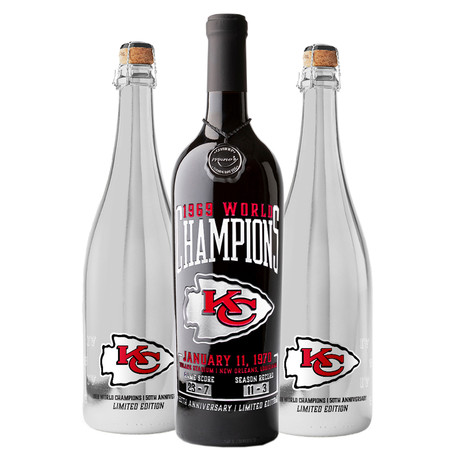 KC Chiefs Championship // Set of 3