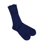 Luxury Super Soft Bamboo Socks // Pack of 3 // Blue