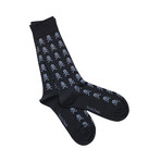 Luxury Super Soft Bamboo Socks // Pack of 3 // Skulls