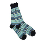 Luxury Super Soft Bamboo Socks // Pack of 3 // Blue