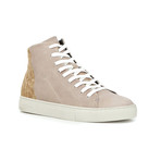 Caleb High Top Sneakers // Beige (Euro: 39)