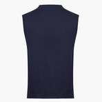 Woolen Vest // Navy (L)