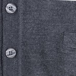 Woolen Vest // Anthracite (XL)