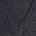 Woolen Sweater Vest // Anthracite (M)