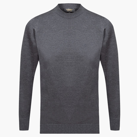 Woolen Crewneck Sweater // Gray (S)