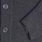 Woolen Cardigan // Anthracite (3XL)