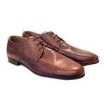 Leather Apron Toe Derby // Brown (US: 7)