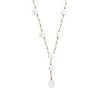 Mimi Milano 18k Rose Gold Multi-Stone Necklace III