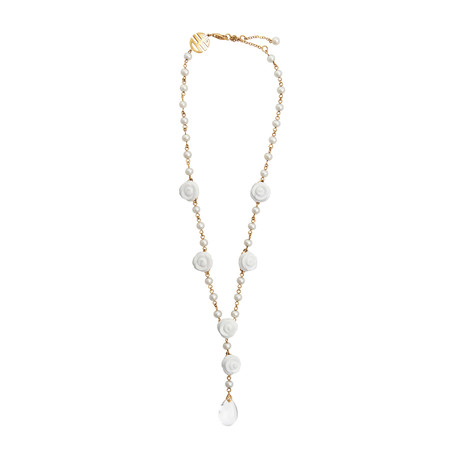 Mimi Milano 18k Rose Gold Multi-Stone Necklace III