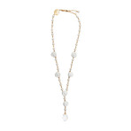 Mimi Milano 18k Rose Gold Multi-Stone Necklace III