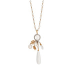 Mimi Milano 18k Rose Gold Multi-Stone Necklace II