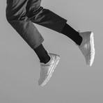 Low Top Velcro Sneaker // Heron (US: 4.5)