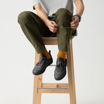 Low Top Lace-Up Sneaker // Oyster (US: 5.5)