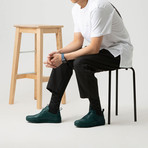 Low Top Velcro Sneaker // Sea Mustard (US: 5.5)