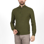 Carlo Tricot Sweater // Green (L)