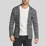 Hawk Wool Tricot Jacket // Anthracite (S)