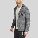 Hawk Wool Tricot Jacket // Anthracite (S)