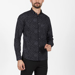 Vlad Long Sleeve Button Up Shirt // Black (L)