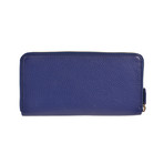 Roberto Cavalli // Zip-Around Wallet // Blue