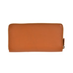 Roberto Cavalli // Zip-Around Wallet // Cognac