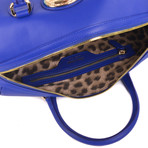 Roberto Cavalli // Top Handle Bag // Blue