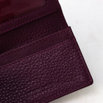 Roberto Cavalli // Logo Wallet // Burgundy