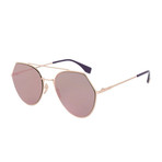 Fendi // Women's Sunglasses // Gold + Silver