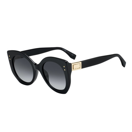 Fendi // Women's Sunglasses // Black + Dark Gray Gradient