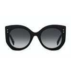 Fendi // Women's Sunglasses // Black + Dark Gray Gradient