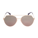 Fendi // Women's Sunglasses // Gold + Silver