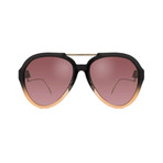 Fendi // Women's Sunglasses // Gray + Pink + Brown