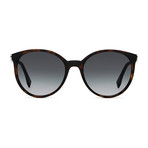 Fendi // Women's Sunglasses // Dark Havana + Dark Gray Gradient