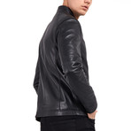 Joel Blouson Leather Jacket // Black (S)