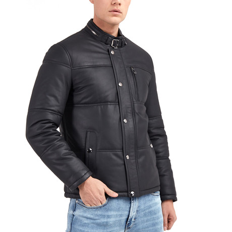 George Leather Jacket // Black (S)