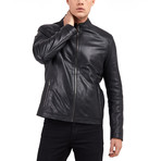 Joel Blouson Leather Jacket // Black (S)