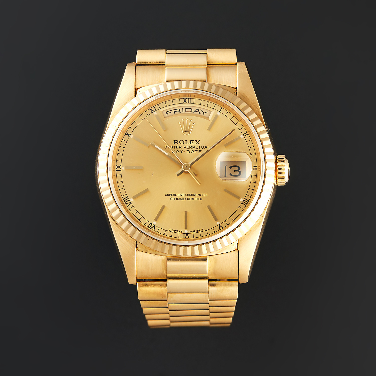 pre owned rolex day date president