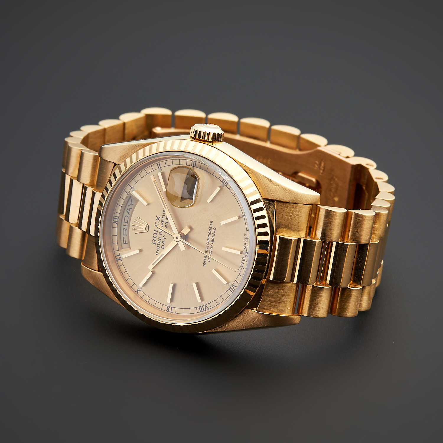 pre owned rolex day date president