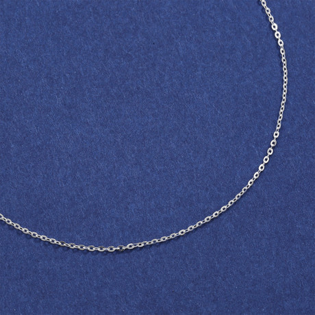 Sterling Silver London Inspired Chain Necklace (16")