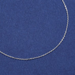 Sterling Silver London Inspired Chain Necklace (16")