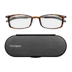 FrontPage // Brooklyn Glasses + Milano Black Case + Bundle Pod // Tortoise (1.0 D)