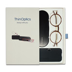 FrontPage // Manhattan Glasses + Milano Black Case + Bundle Pod // Brown (1.0 D)