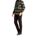 Rhine Shirt // Green + Black (S)