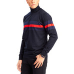 Brazos Knitwear // Navy + Blue + Indigo + Orange (XS)