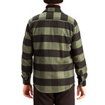 Rhine Shirt // Green + Black (S)