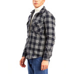 Rhine Shirt // Navy + Blue (S)